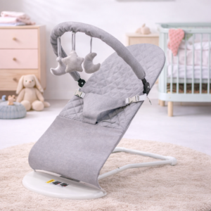 Lezaljka / Njihalica BreezeBabe Light Gray